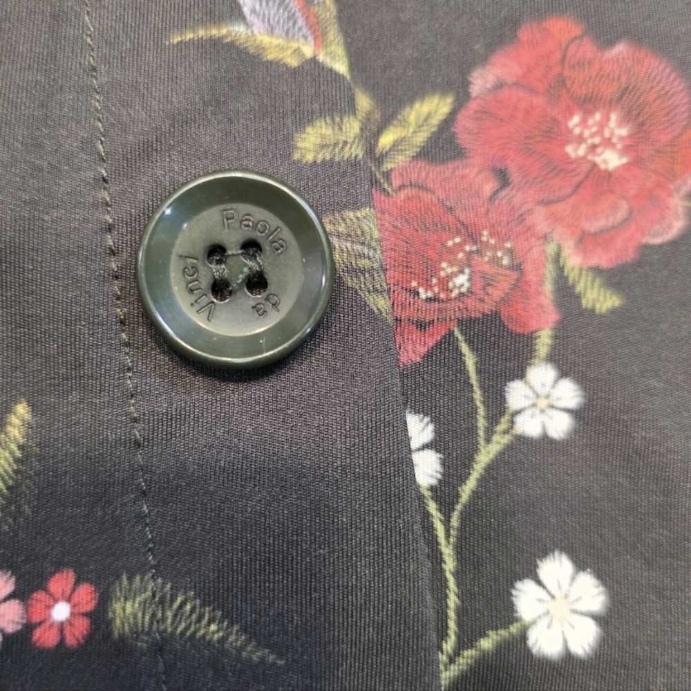 Paola Bimbi Girls Floral Ladybug Dress Size 6 - Picture 2 of 6
